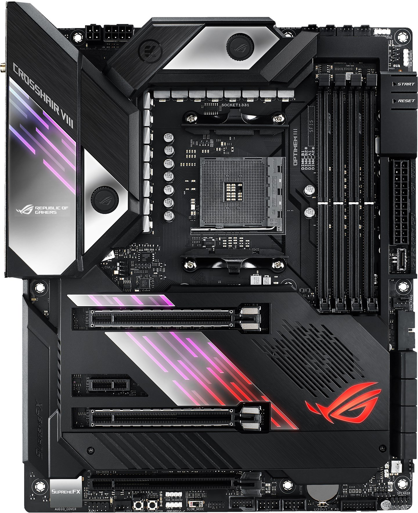 Asus ROG Crosshair VIII Formula - Motherboard Specifications On